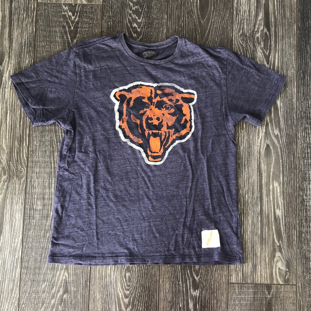 GREAT CONDITION CHICAGO BEARS RETRO SPORT TEE SZ S